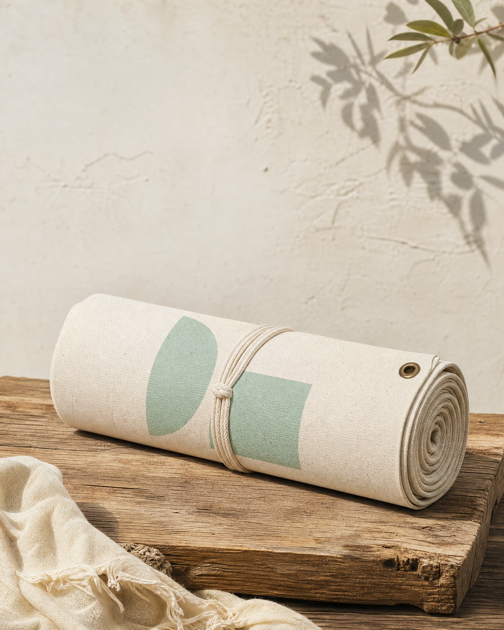 Example product artwork for the fictional Sample product Makers Market Canvas Banner.