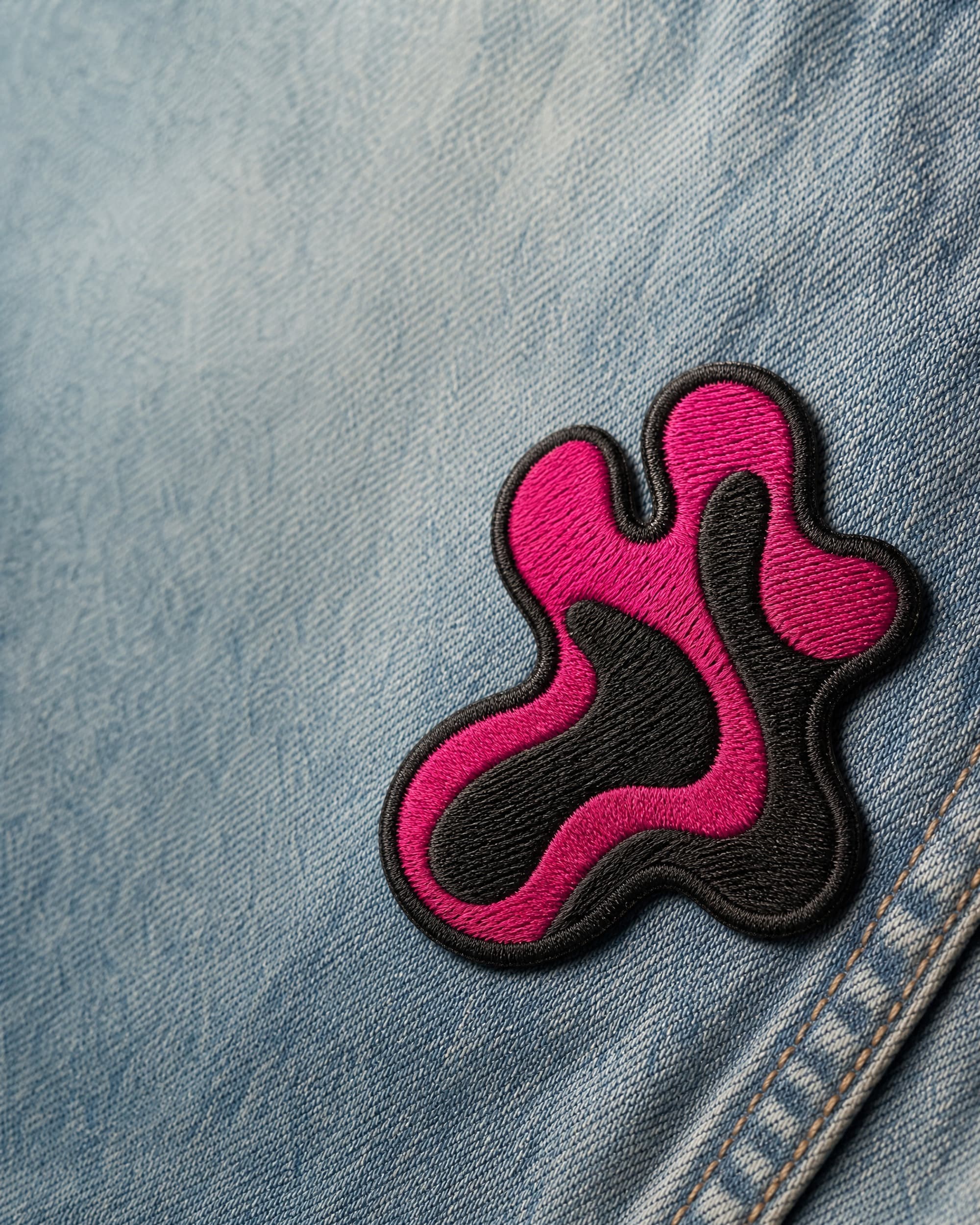 Example product artwork for the fictional Sample product Hollow Ridge Patch.